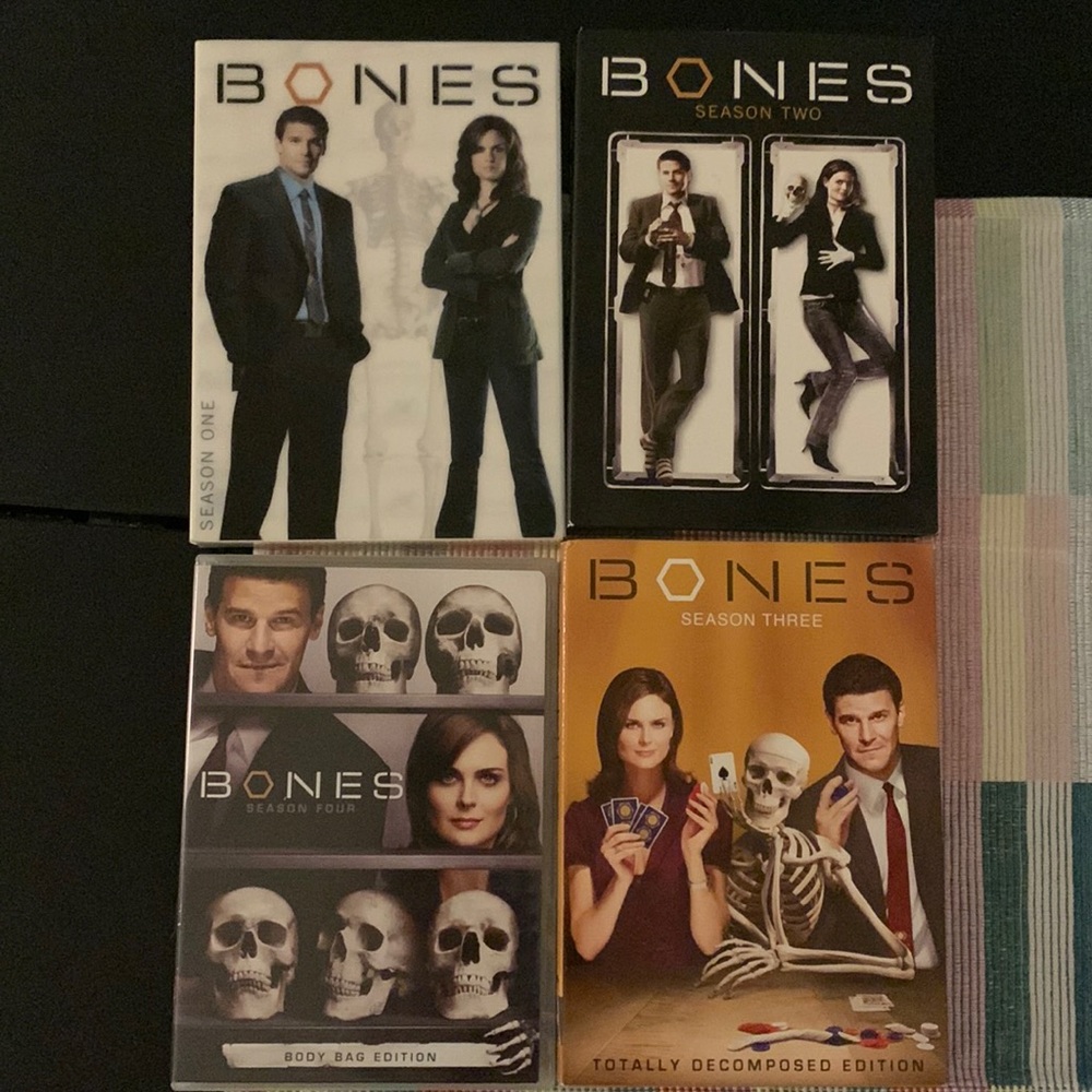 Bones - Seasons 1-4 DVDs